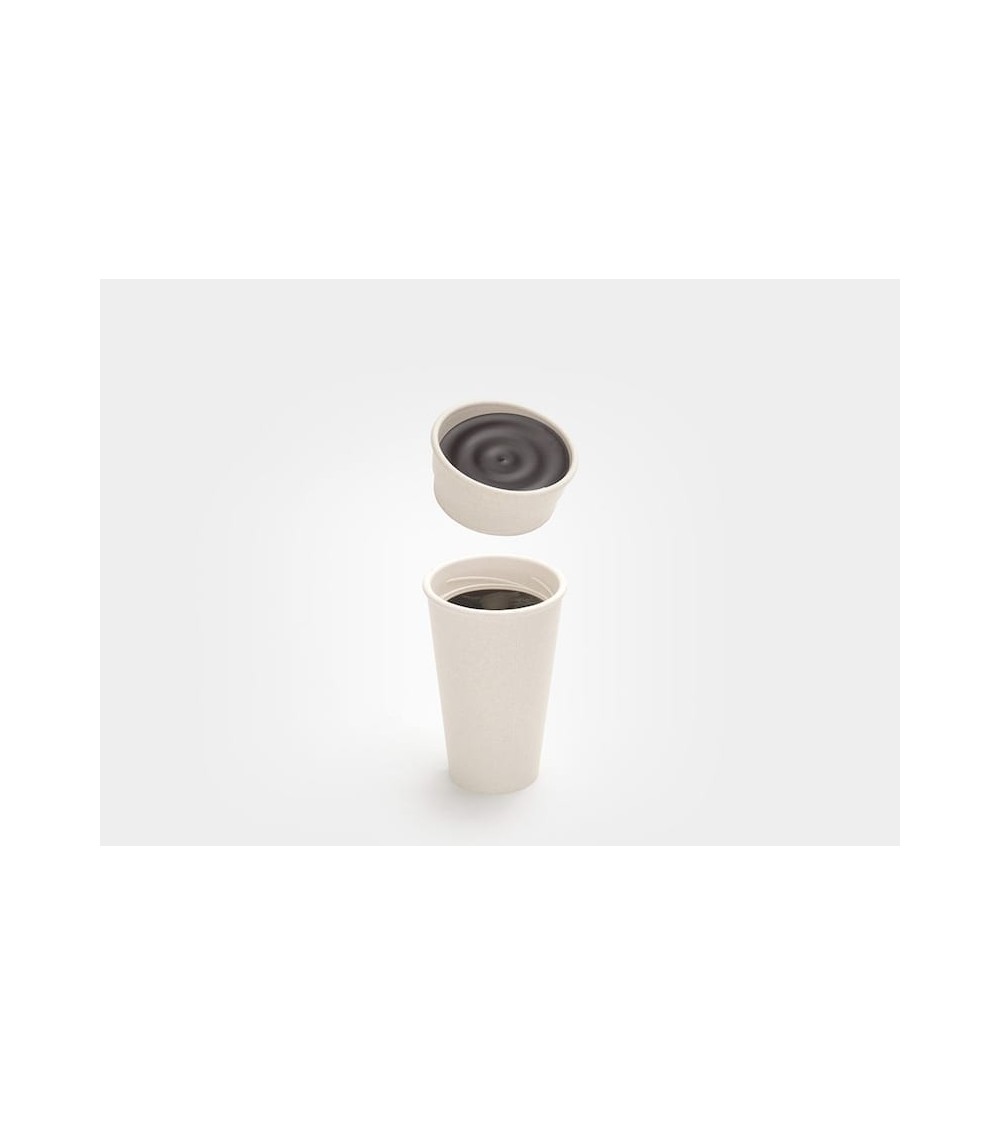 Kaffeebecher To Go - Biomass Take Out - Naturweiß ilsangisang kaffeetassen teetasse grosse lustige schöne kaufen