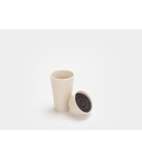 Kaffeebecher To Go - Biomass Take Out - Naturweiß ilsangisang kaffeetassen teetasse grosse lustige schöne kaufen