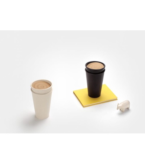Kaffeebecher To Go - Biomass Take Out - Dunkelbraun ilsangisang kaffeetassen teetasse grosse lustige schöne kaufen