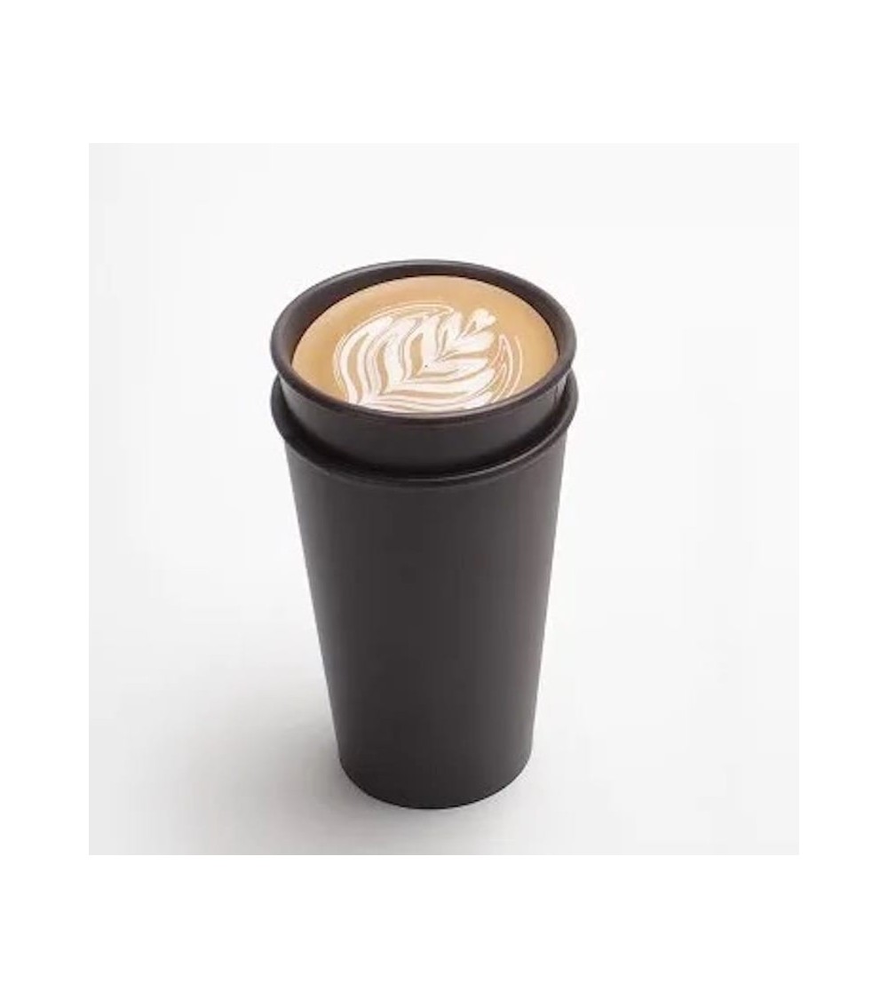 Kaffeebecher To Go - Biomass Take Out - Dunkelbraun ilsangisang kaffeetassen teetasse grosse lustige schöne kaufen