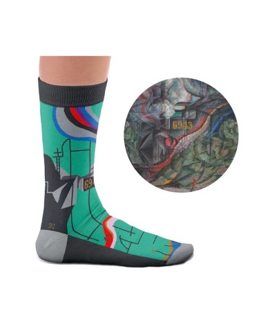 Chaussettes - States of Mind Curator Socks jolies pour femme originales pour homme chausset rigolotes drole Suisse