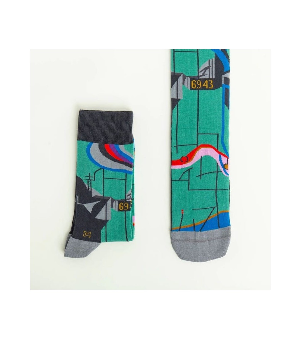 Chaussettes - States of Mind Curator Socks jolies pour femme originales pour homme chausset rigolotes drole Suisse