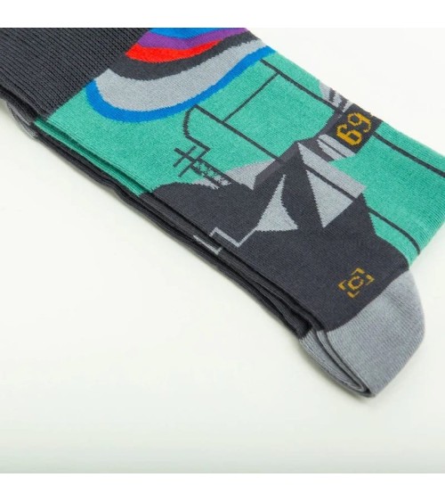 Chaussettes - States of Mind Curator Socks jolies pour femme originales pour homme chausset rigolotes drole Suisse