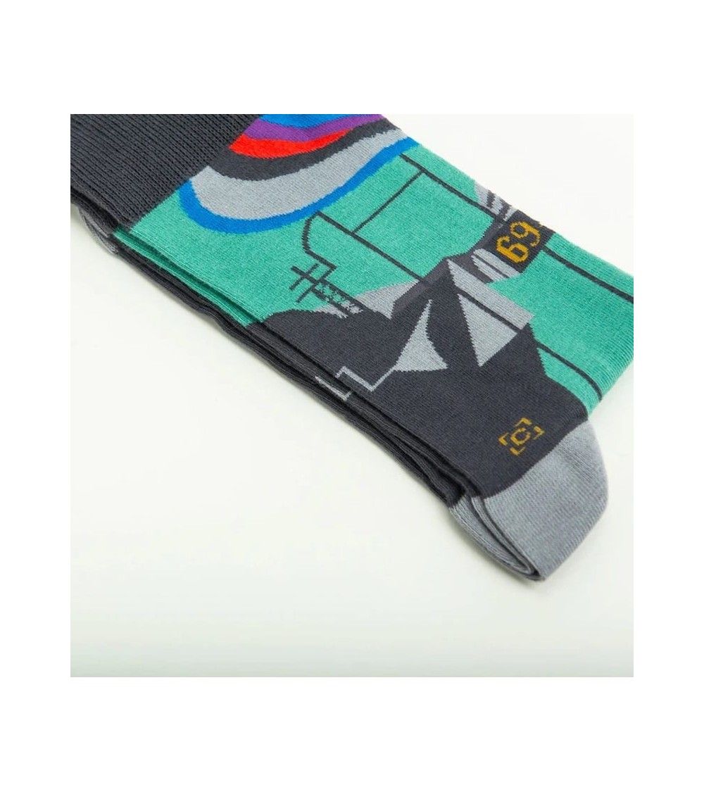 Chaussettes - States of Mind Curator Socks jolies pour femme originales pour homme chausset rigolotes drole Suisse