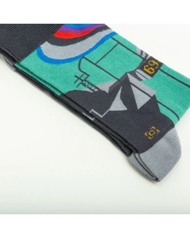 Chaussettes - States of Mind Curator Socks jolies pour femme originales pour homme chausset rigolotes drole Suisse