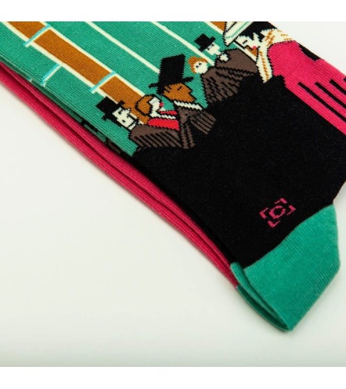 Chaussettes - The Dance Curator Socks jolies pour femme originales pour homme chausset rigolotes drole Suisse