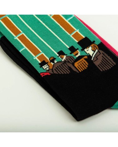 Chaussettes - The Dance Curator Socks jolies pour femme originales pour homme chausset rigolotes drole Suisse