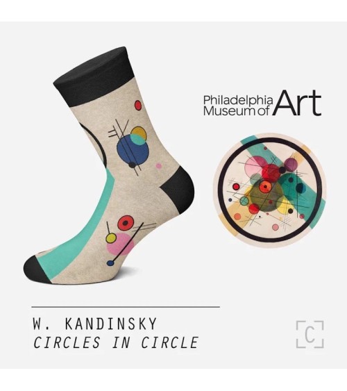 Socken - Kreise im Kreis Curator Socks socke kuschelsocken für damen lustig herren farbige coole socken