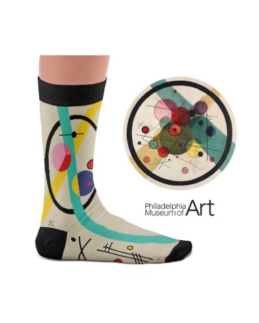 Socks - Circles in a Circle Curator Socks funny crazy cute cool best pop socks for women men