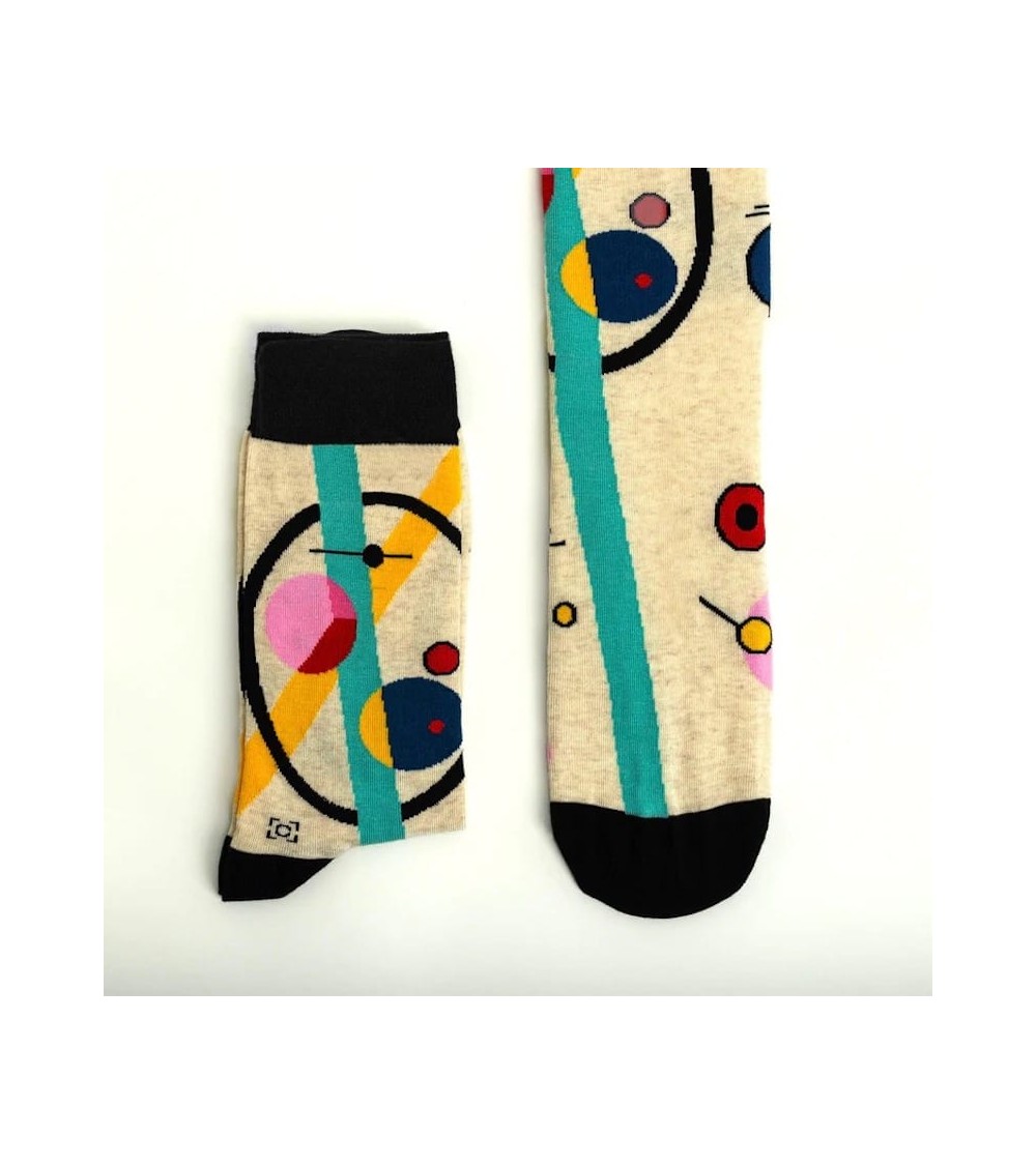 Socken - Kreise im Kreis Curator Socks socke kuschelsocken für damen lustig herren farbige coole socken