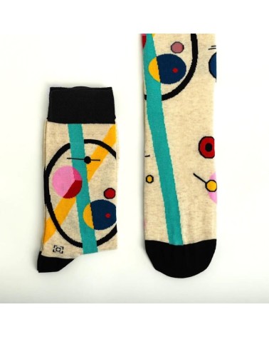 Socken - Kreise im Kreis Curator Socks socke kuschelsocken für damen lustig herren farbige coole socken