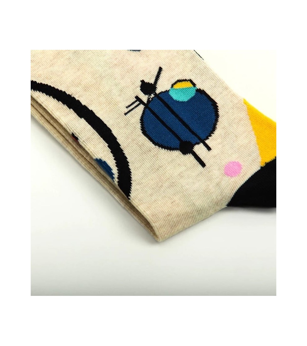 Chaussettes - Cercles dans un cercle Curator Socks jolies pour femme originales pour homme chausset rigolotes drole Suisse