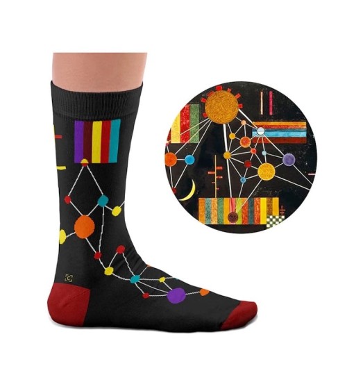 Socken - Network of Above Curator Socks Socke lustige Damen Herren farbige coole socken mit motiv kaufen
