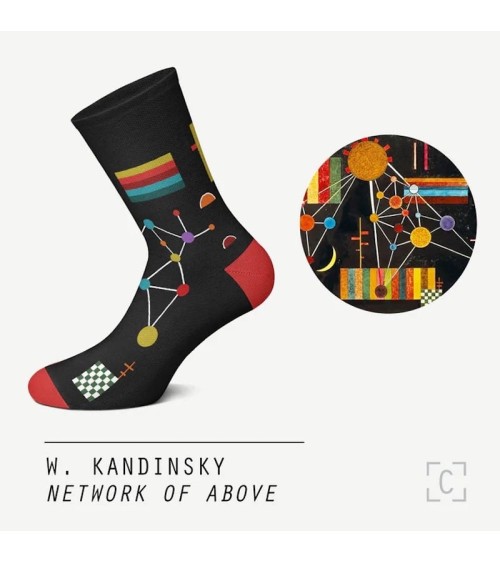 Chaussettes - Network of Above Curator Socks jolies chausset pour homme femme fantaisie drole originales