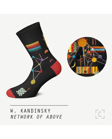Calzini - Network of Above Curator Socks Calze design svizzera originale
