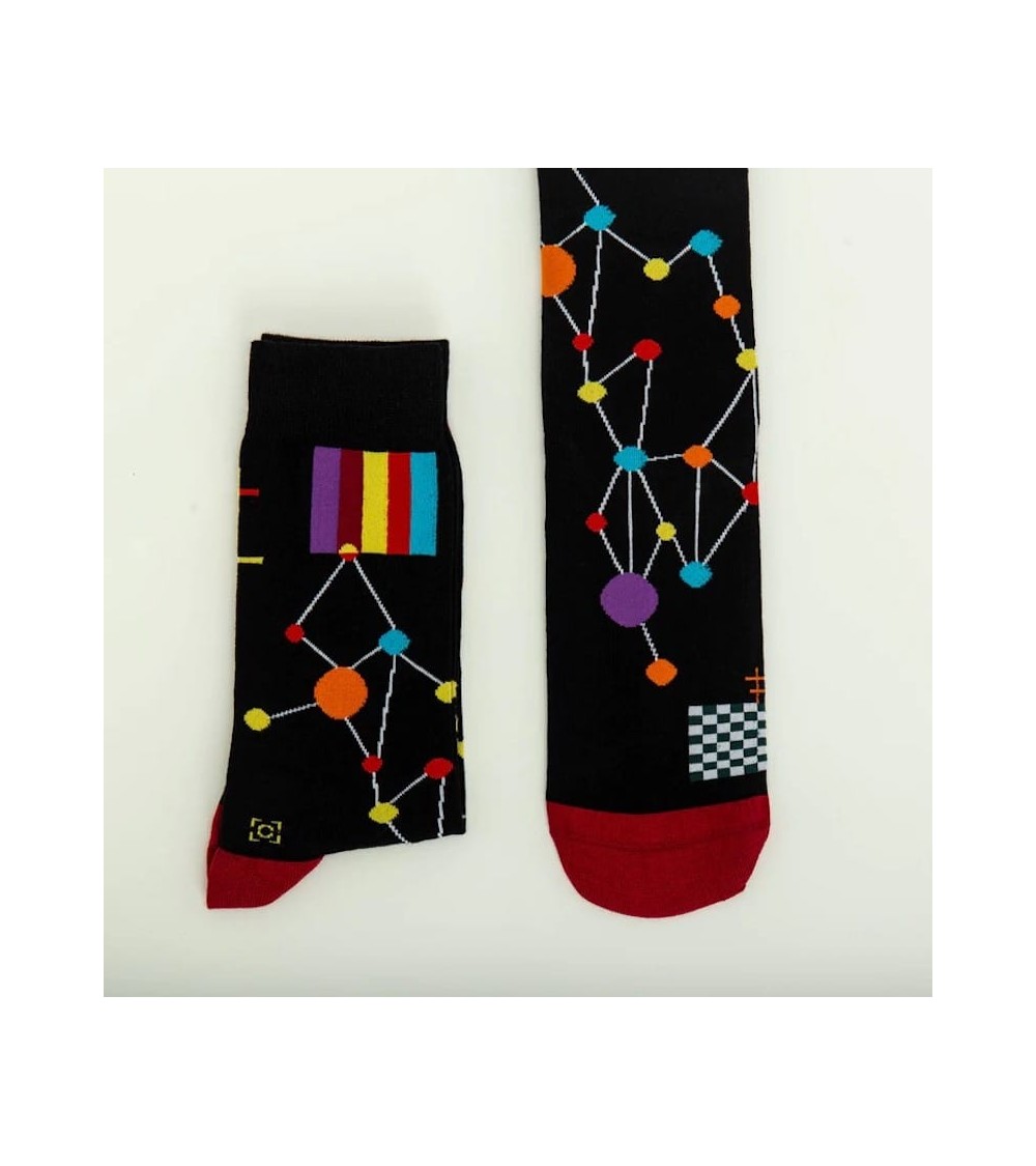 Calzini - Network of Above Curator Socks calze da uomo per donna divertenti simpatici particolari