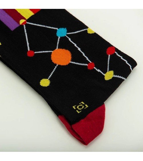 Chaussettes - Network of Above Curator Socks jolies pour femme originales pour homme chausset rigolotes drole Suisse