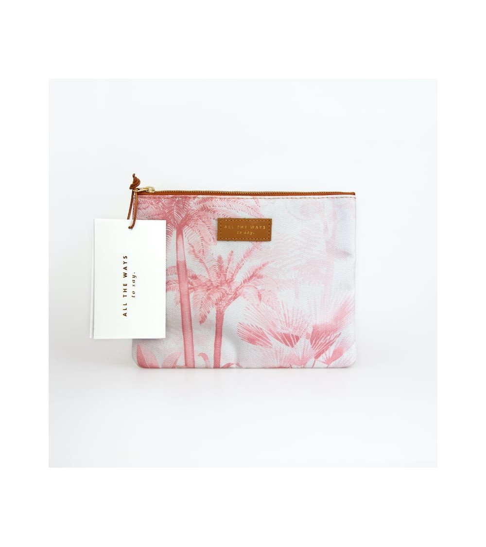 Clutch bag - Pink Forest All the ways to say Bags design switzerland original