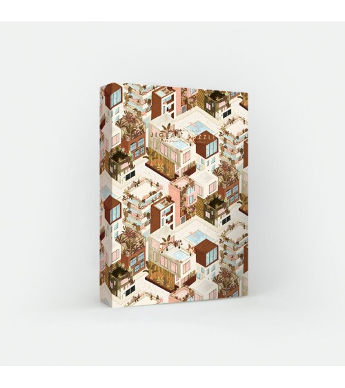 Puzzle 1000 pièces - City Terracotta All the ways to say Jeux et loisirs design suisse original