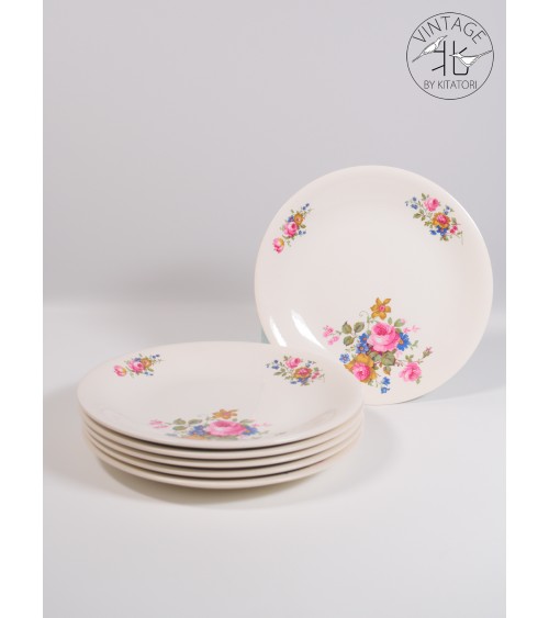 Servizio di ceramica fiorita Boch Vintage Vintage by Kitatori Kitatori.ch - Concept Store di arte e design design svizzera or...