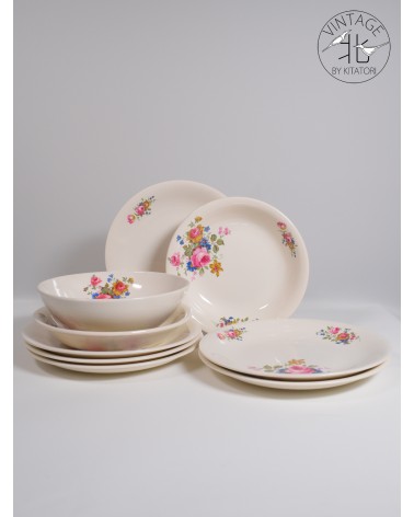 Servizio di ceramica fiorita Boch Vintage Vintage by Kitatori Kitatori.ch - Concept Store di arte e design design svizzera or...