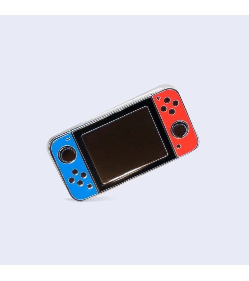 Spilla Smaltata - Nintendo - Rosso e blu Creative Goodie spiritose spille colorate particolari eleganti donna da giacca uomo