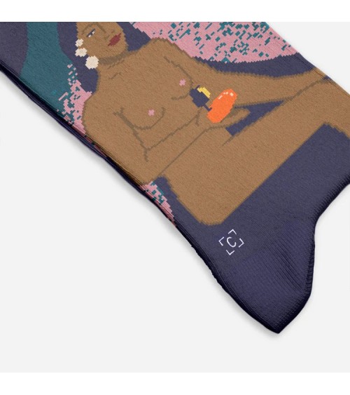 Calzini - The Seed of the Areoi Curator Socks calze da uomo per donna divertenti simpatici particolari