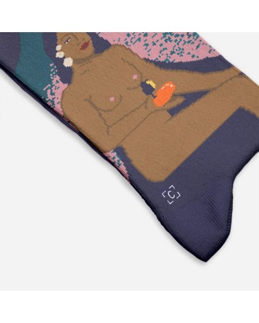 Socken - The Seed of the Areoi Curator Socks socke kuschelsocken für damen lustig herren farbige coole socken