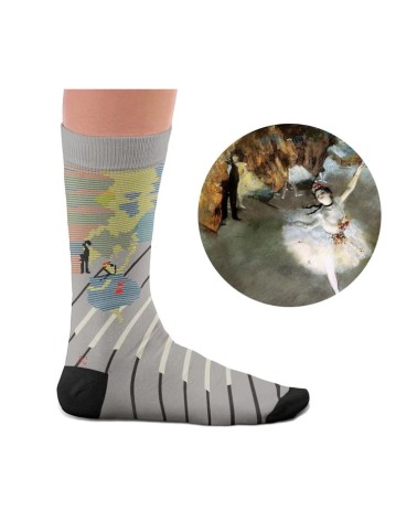 Chaussettes - L'Étoile Curator Socks jolies pour femme originales pour homme chausset rigolotes drole Suisse