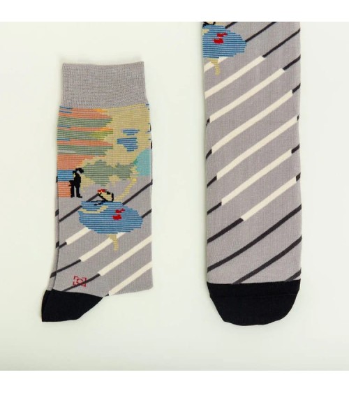 Chaussettes - L'Étoile Curator Socks jolies pour femme originales pour homme chausset rigolotes drole Suisse
