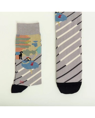 Chaussettes - L'Étoile Curator Socks Chaussettes design suisse original