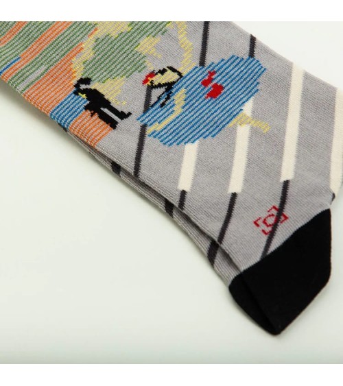 Chaussettes - L'Étoile Curator Socks jolies pour femme originales pour homme chausset rigolotes drole Suisse