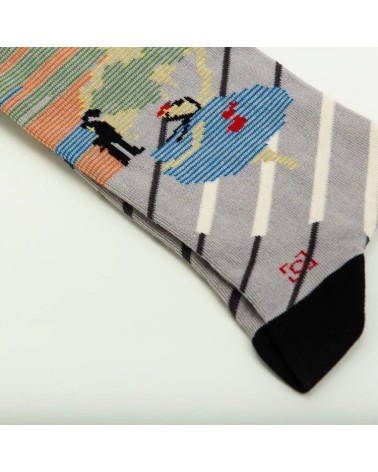 Chaussettes - L'Étoile Curator Socks jolies pour femme originales pour homme chausset rigolotes drole Suisse