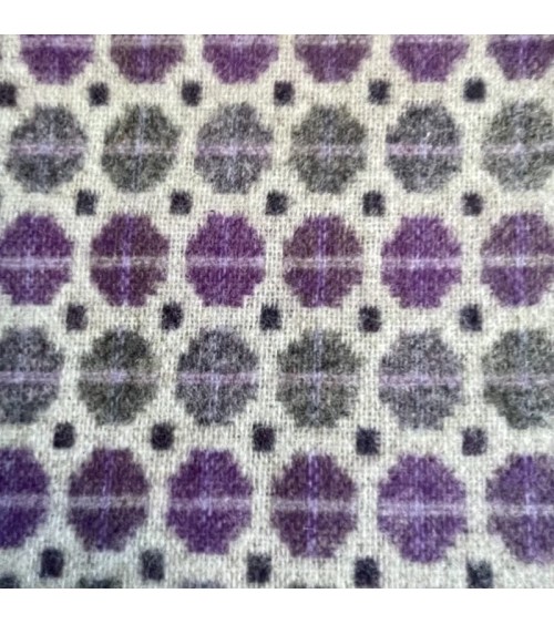 MILAN Clover - Couverture en laine mérinos, plaid pour canapé Bronte by Moon anglaise plaid tartan ecossais 100 laine highland