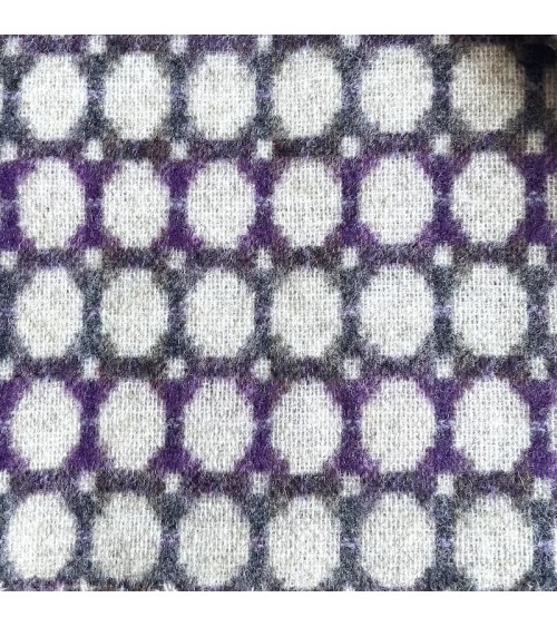 MILAN Clover - Couverture en laine mérinos, plaid pour canapé Bronte by Moon anglaise plaid tartan ecossais 100 laine highland