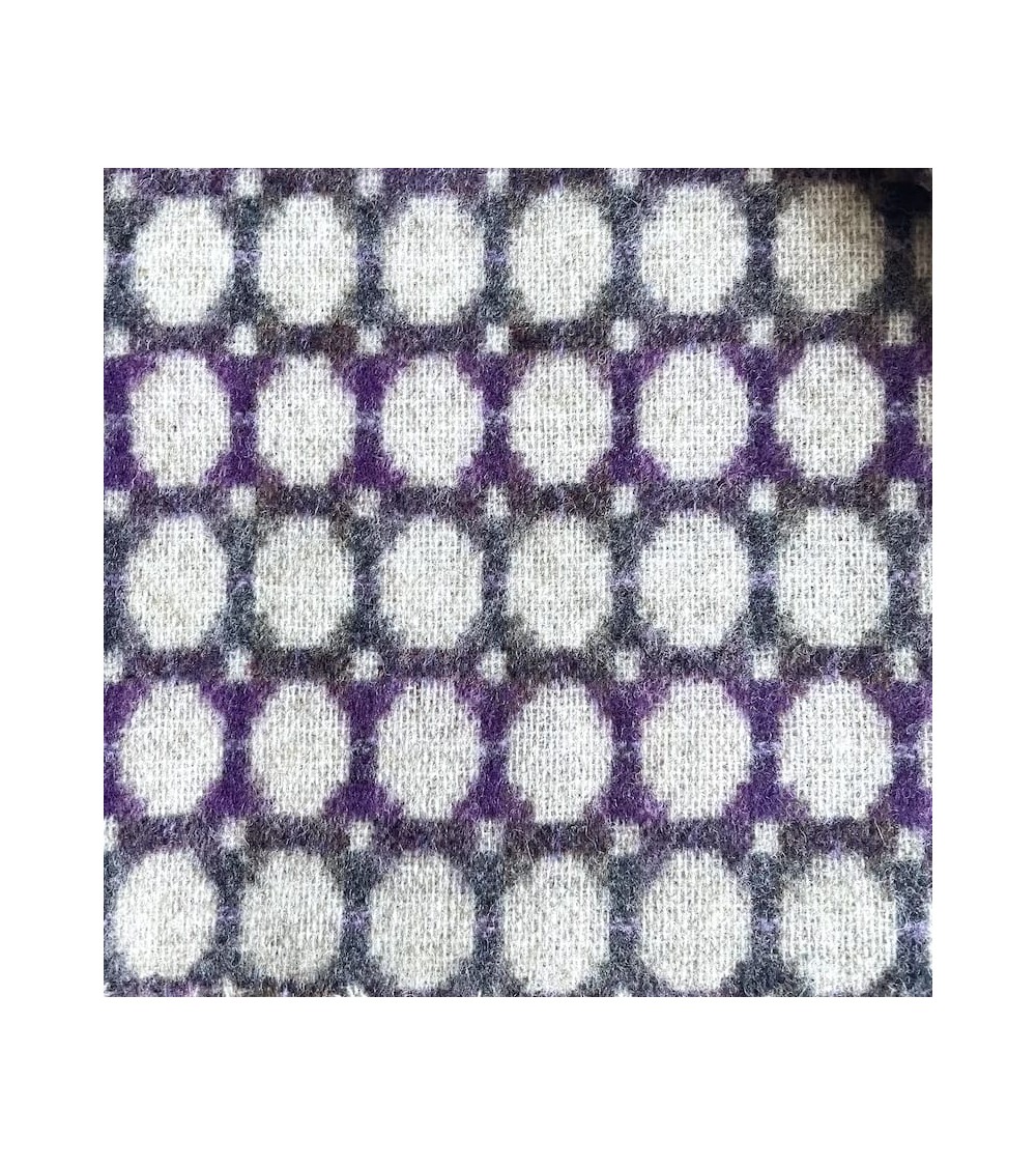 MILAN Clover - Coperta di lana merino Bronte by Moon plaid per divano in lana coperta morbida letto matrimoniale plaides 100 ...