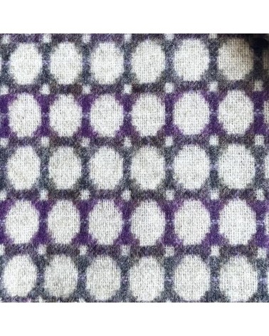 MILAN Clover - Coperta di lana merino Bronte by Moon plaid per divano in lana coperta morbida letto matrimoniale plaides 100 ...