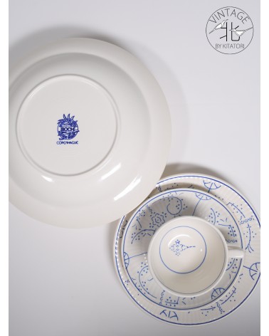 Service "Copenhague" Boch Vintage Vintage by Kitatori Kitatori - Concept Store d'Art et de Design design suisse original