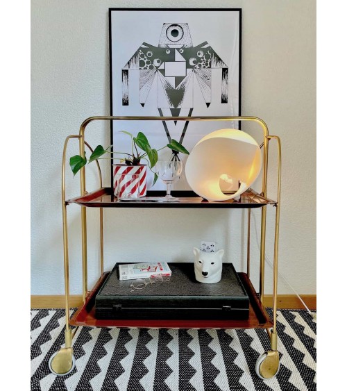 Ours Polaire - Porte crayon & stylo, Petit pot de fleur Quail Ceramics bureau original design pour plantes intérieur à couver...