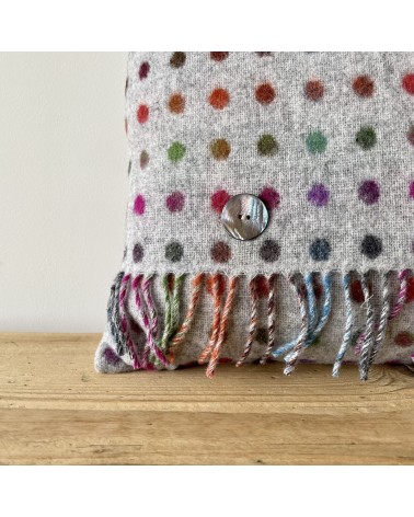 MULTI SPOT Grigio - Cuscino per divano in lana merino Bronte by Moon cuscini decorativi per divano deco di lusso originale