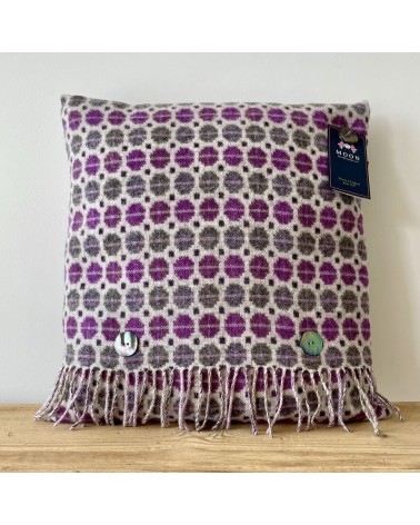 MILAN CLOVER - Sofa Cushion in merino wool Bronte by Moon decorative accent throw pillows cases sofa original