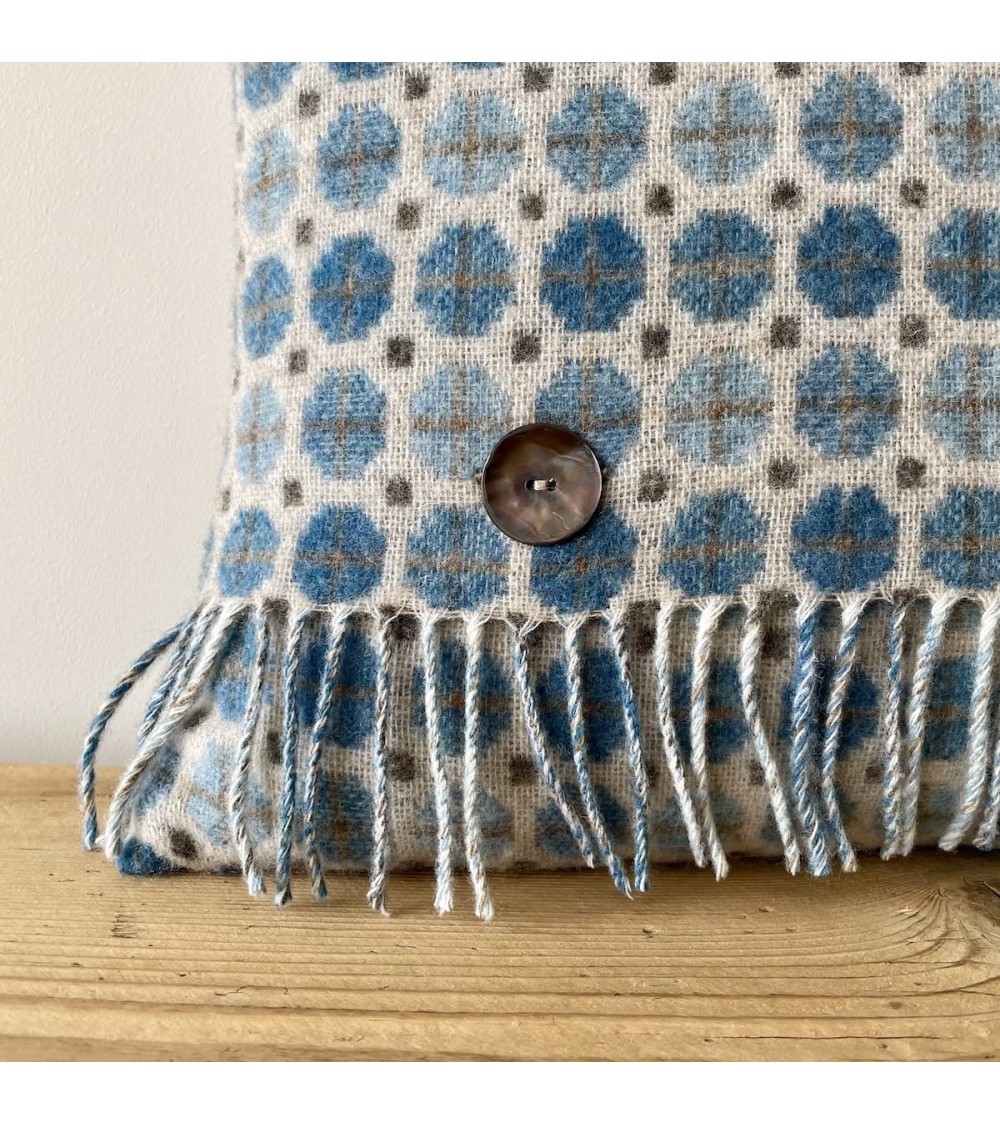 MILAN AQUA - Cuscino per divano in lana merino Bronte by Moon cuscini decorativi per divano deco di lusso originale