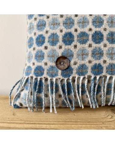 MILAN AQUA - Cuscino per divano in lana merino Bronte by Moon cuscini decorativi per sedie cuscino eleganti