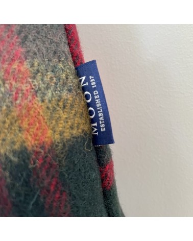 DARK MAPLE Tartan - Kissen für Sofa aus Merinowolle Bronte by Moon zierkissen sofa deko kissen kaufen dekokissen sofakissen