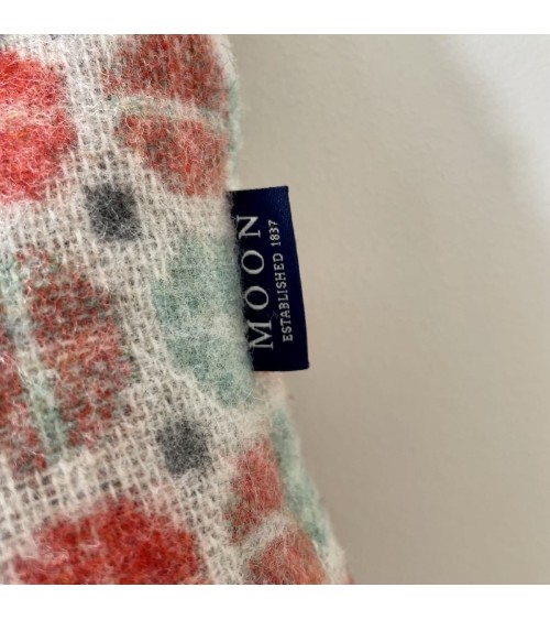 MILAN Corallo e Menta - Cuscino decorativo in lana Bronte by Moon cuscini decorativi per sedie cuscino eleganti