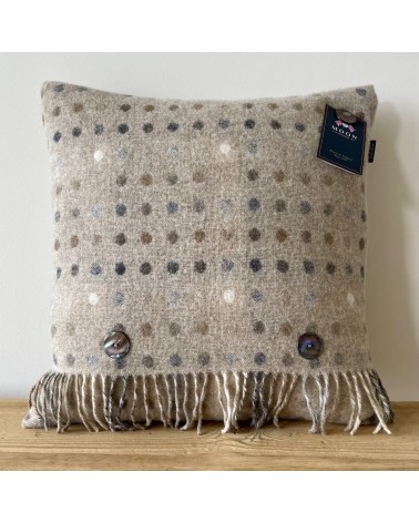 MULTI SPOT Natural - Sofa Cushion in merino wool Bronte by Moon best throw pillows sofa cushions covers decorative