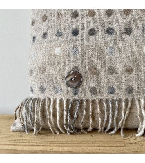 MULTI SPOT Natural - Sofa Cushion in merino wool Bronte by Moon best throw pillows sofa cushions covers decorative