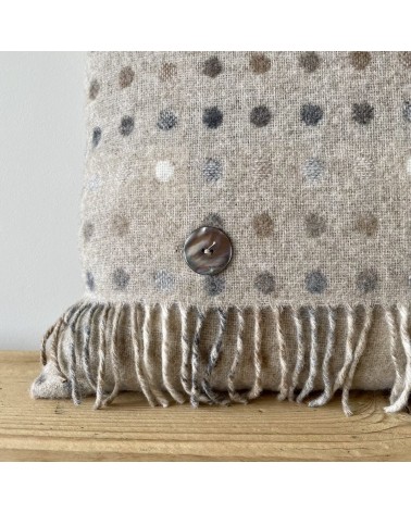 MULTI SPOT Natural - Coussin décoratif en laine mérinos Bronte by Moon pour canapé decoratif salon chaise deco