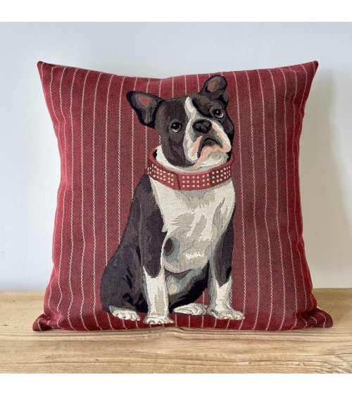 Bouledogue français - Housse de coussin Yapatkwa coussins décoratifs pour canapé salon deco original suisse