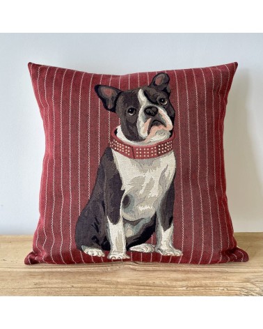 Bouledogue français - Housse de coussin Yapatkwa coussins décoratifs pour canapé salon deco original suisse